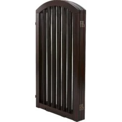 Frisco Arch 4-Panel Solid Wood Dog Gate 9 Frisco Arch 4-Panel Solid Wood Dog Gate -Cat Dog Supply Store 305152 PT3. AC SS1800 V1639669050