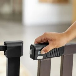 Frisco Wood & Metal Extra Wide Auto-close Dog Gate -Cat Dog Supply Store 306525 PT4. AC SS1800 V1632938933