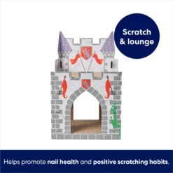 Frisco Castle Cardboard Cat House, 2-Story -Cat Dog Supply Store 308822 PT2. AC SS1800 V1689354927