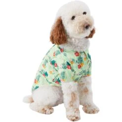 Frisco Hawaiian Floral Camp Dog & Cat Shirt -Cat Dog Supply Store 312168 PT3. AC SS1800 V1673304452