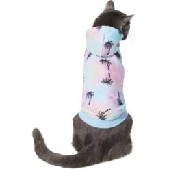 Frisco Palm Tree Dog & Cat Hoodie -Cat Dog Supply Store 312241 PT2. AC SS1800 V1644881952