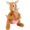 Frisco Valentine Kangaroo & Joey Plush Squeaky Dog Toy -Cat Dog Supply Store 312899 MAIN. AC SS1800 V1637694202