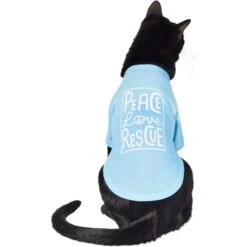 Frisco Peace Love Rescue Dog & Cat T-Shirt 10 Frisco Peace Love Rescue Dog & Cat T-Shirt -Cat Dog Supply Store 315068 PT2. AC SS1800 V1646351611