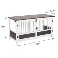 Frisco "Roma" Dog Crate Credenza & Mat -Cat Dog Supply Store 315189 PT3. AC SS1800 V1681145357