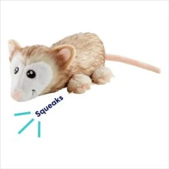 Frisco Realistic Opossum Plush Squeaky Dog Toy -Cat Dog Supply Store 316929 PT2. AC SS1800 V1695761146