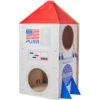 Frisco Spaceship Cardboard Cat House, 2-Story 1 Frisco Spaceship Cardboard Cat House, 2-Story -Cat Dog Supply Store 317721 MAIN. AC SS1800 V1686839253