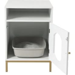 Frisco Elevated Side Table Litter Box Cover -Cat Dog Supply Store 322627 PT3. AC SS1800 V1653421283