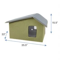 Frisco Extra Wide Indoor Unheated Cat House -Cat Dog Supply Store 329532 PT1. AC SS1800 V1643986899