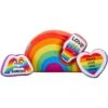 Frisco Pride Rainbow Hide & Seek Puzzle Plush Squeaky Dog Toy -Cat Dog Supply Store 331673 MAIN. AC SS1800 V1649085392