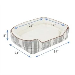 Frisco Farmhouse Double Bolster Dog & Cat Cuddler -Cat Dog Supply Store 333877 PT1. AC SS1800 V1661364033