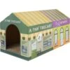Frisco Halloween A-Paw-Thecary & Chop House Cardboard Cat House With Catnip -Cat Dog Supply Store 344002 MAIN. AC SS1800 V1657657029