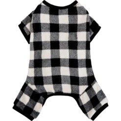 Frisco Plaid Dog & Cat Fleece Pajamas -Cat Dog Supply Store 353755 PT4. AC SS1800 V1659725808