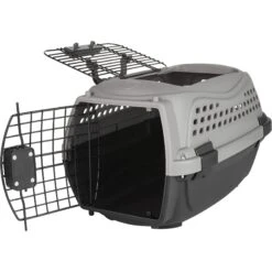 Frisco Two Door Plastic Dog & Cat Kennel -Cat Dog Supply Store 354392 PT4. AC SS1800 V1657657124