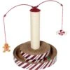 Frisco Holiday Gingerbread Interactive Cat Scratcher Cat Toy With Catnip