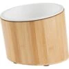 Frisco Elevated Slanted Bamboo Melamine Non-Skid Dog Bowl With Bamboo Stand -Cat Dog Supply Store 363387 MAIN. AC SS1800 V1657657267