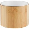 Frisco Elevated Non-Skid Bamboo Melamine Dog Bowl With Bamboo Stand -Cat Dog Supply Store 363391 MAIN. AC SS1800 V1659548071