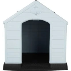 Frisco Plastic Outdoor Dog House With Elevated Platform -Cat Dog Supply Store 370363 PT4. AC SS1800 V1659994338