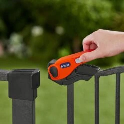 Frisco Outdoor Steel Arch Extra Tall Auto-Close Dog Gate -Cat Dog Supply Store 507102 PT4. AC SS1800 V1668631342