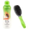 TropiClean Luxury 2 In 1 Papaya & Coconut Pet Shampoo & Conditioner & Frisco Cat & Dog Bristle Brush -Cat Dog Supply Store 575094 MAIN. AC SS1800 V1657660395