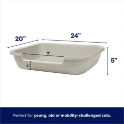 Frisco Senior And Kitten Cat Litter Box -Cat Dog Supply Store 580974 PT1. AC SS1800 V1667403107