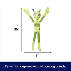 Frisco Halloween Alien Wagazoo Plush Squeaky Dog Toy, Extra Long -Cat Dog Supply Store 668134 PT1. AC SS1800 V1689283711