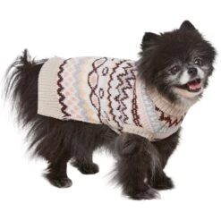 Frisco Sherpa Lined Fairisle Dog & Cat Sweater -Cat Dog Supply Store 718422 PT2. AC SS1800 V1703184630