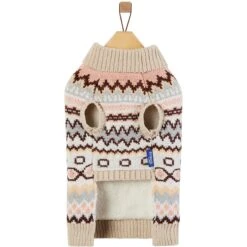 Frisco Sherpa Lined Fairisle Dog & Cat Sweater -Cat Dog Supply Store 718422 PT4. AC SS1800 V1692978165