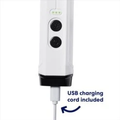 Rechargeable Cordless Cat & Dog 3-Speed Nail Grinder, White -Cat Dog Supply Store 729774 PT3. AC SS1800 V1687894787