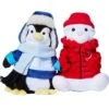 Frisco Holiday Arctic Buddies 2-in-1 Rip For Surprise Plush & Rubber Dog Toy -Cat Dog Supply Store 739718 MAIN. AC SS1800 V1694812875