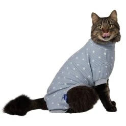 Frisco Cozy Waffle Knit Dog & Cat PJs, Starry Night -Cat Dog Supply Store 743134 PT2. AC SS1800 V1692195415