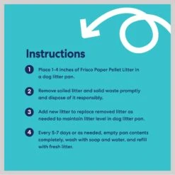 Frisco Paper Pellet Dog Litter -Cat Dog Supply Store 752430 PT5. AC SS1800 V1674752335