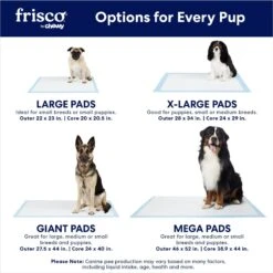 Frisco Mega Non-Skid Ultra Premium Dog Training & Potty Pads -Cat Dog Supply Store 793822 PT3. AC SS1800 V1683033861
