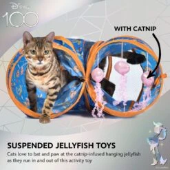 Disney / Pixar DISNEY PIXAR Finding Nemo Jellyfish Tunnel Cat Toy Multicolor 13 Disney / Pixar DISNEY PIXAR Finding Nemo Jellyfish Tunnel Cat Toy Multicolor -Cat Dog Supply Store 907830 PT4. AC SS1800 V1699022166