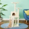 Frisco 52-in Faux Fur Cat Tree & Condo -Cat Dog Supply Store 92261 MAIN. AC SS1800 V1584451147