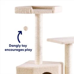 Frisco 52-in Faux Fur Cat Tree & Condo -Cat Dog Supply Store 92261 PT2. AC SS1800 V1667227606