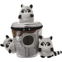 Frisco Volcano Hide & Seek Puzzle Plush Squeaky Dog Toy & Frisco Trash Can & Raccoons Hide & Seek Puzzle Plush Squeaky Dog Toy -Cat Dog Supply Store 962054 PT5. AC SS1800 V1694783953