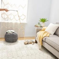 Frisco Fabric Teaser Wand Cat Toy & Frisco Bird With Feathers Teaser Wand Cat Toy With Catnip -Cat Dog Supply Store 962094 PT4. AC SS1800 V1694782977