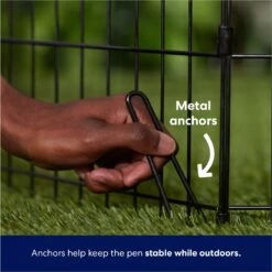 Frisco Wire Dog & Small Pet Exercise Pen With Step-Through Door -Cat Dog Supply Store 97484 PT3. AC SS1800 V1667228559