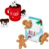 Frisco Holiday Hot Cocoa Hide & Seek Puzzle Plush Squeaky Dog Toy & Frisco Holiday Milk & Gingerbread Cookies Hide & Seek Puzzle Plush Squeaky Dog Toy -Cat Dog Supply Store 986142 MAIN. AC SS1800 V1698258054