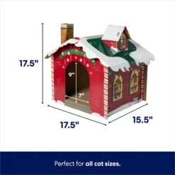 Frisco Holiday Log Cabin Cardboard Cat House & Frisco Holiday Santa's Workshop Cardboard Cat House 17 Frisco Holiday Log Cabin Cardboard Cat House & Frisco Holiday Santa's Workshop Cardboard Cat House -Cat Dog Supply Store 986198 PT6. AC SS1800 V1698257736